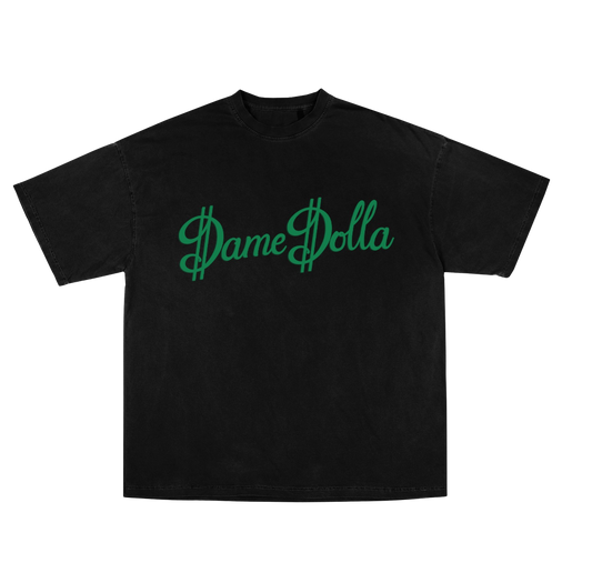 DAME D.O.L.L.A. H & H TEE (BLACK)