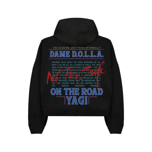 YAGI x Dame Dolla Crop Hoodie