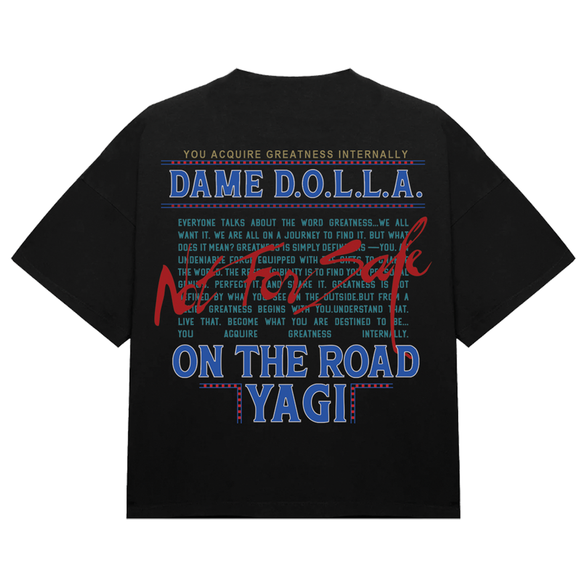YAGI x Dame Dolla Crop Tee