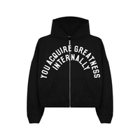 YAGI x Dame Dolla Crop Zip Hoodie